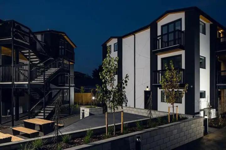 Cozy 1Br Apartment With Hagley Park View Christchurch Eksteriør billede