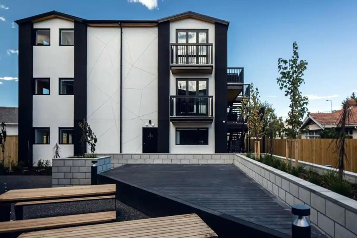 Cozy 1Br Apartment With Hagley Park View Christchurch Eksteriør billede